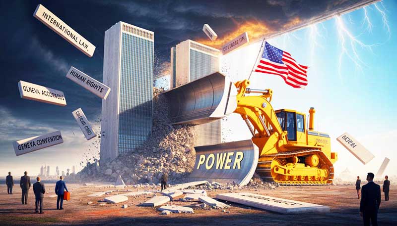 США - Полное разрушение международных норм